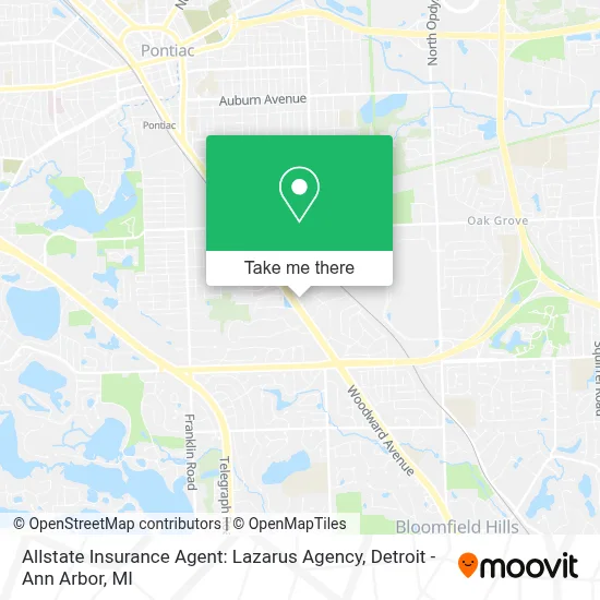 Allstate Insurance Agent: Lazarus Agency map