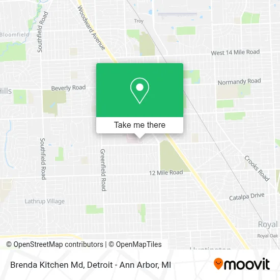 Brenda Kitchen Md map