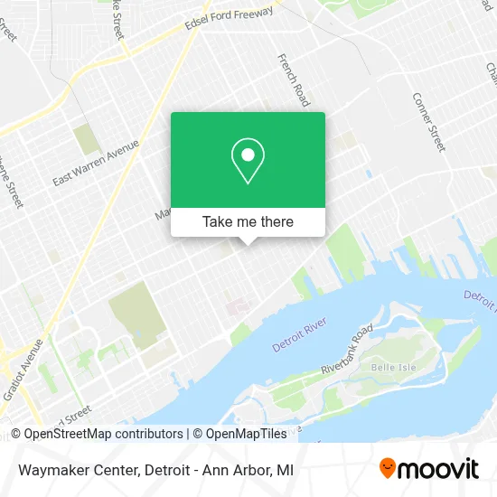 Waymaker Center map