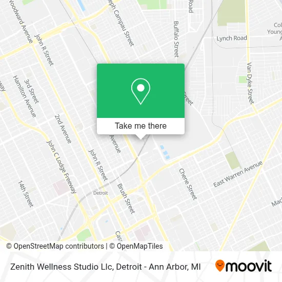 Zenith Wellness Studio Llc map