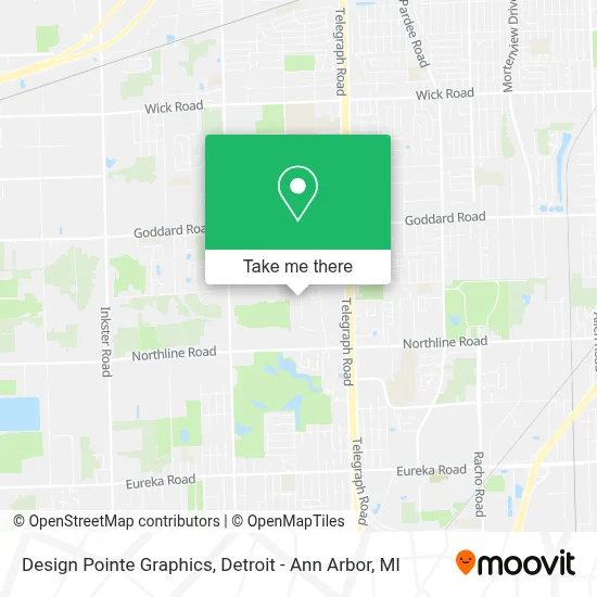 Design Pointe Graphics map