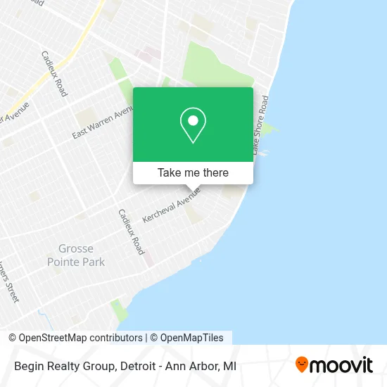 Begin Realty Group map