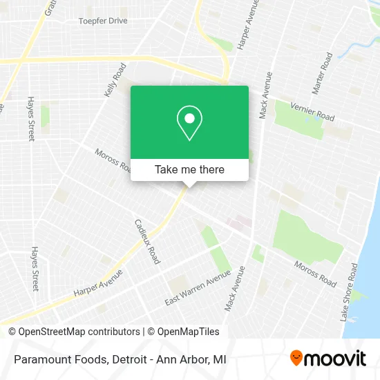 Paramount Foods map