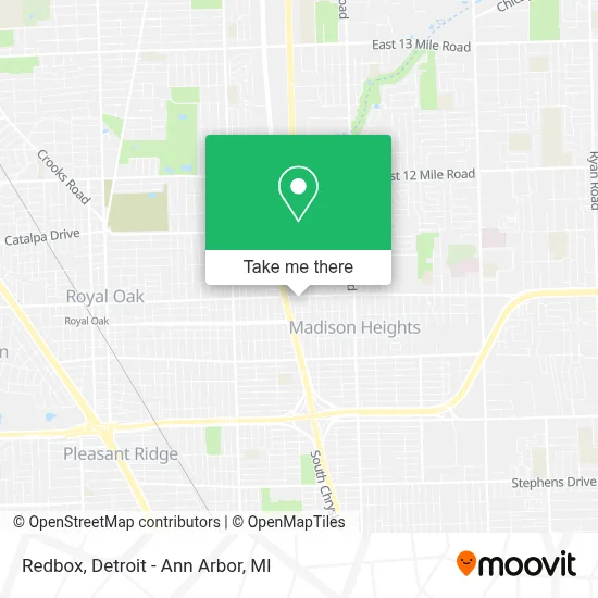 Redbox map