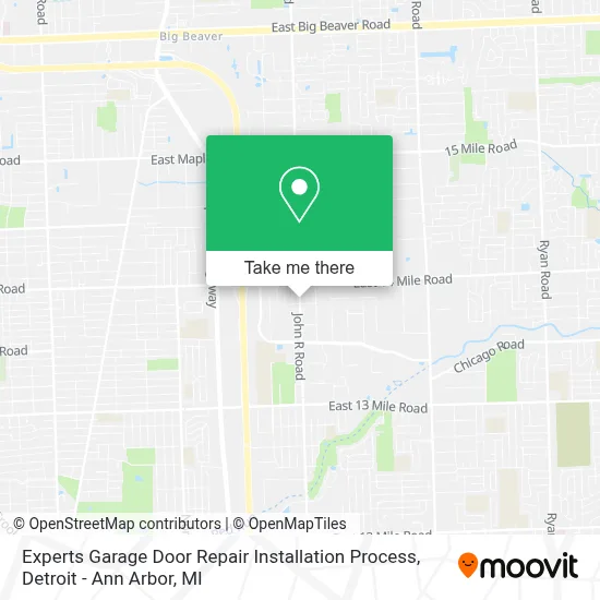 Experts Garage Door Repair Installation Process map