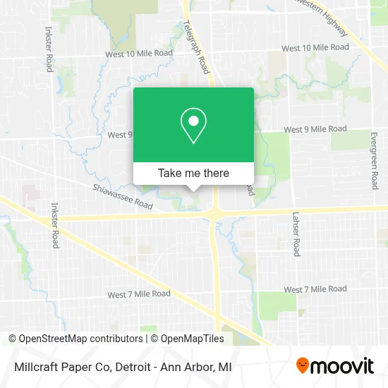 Millcraft Paper Co map