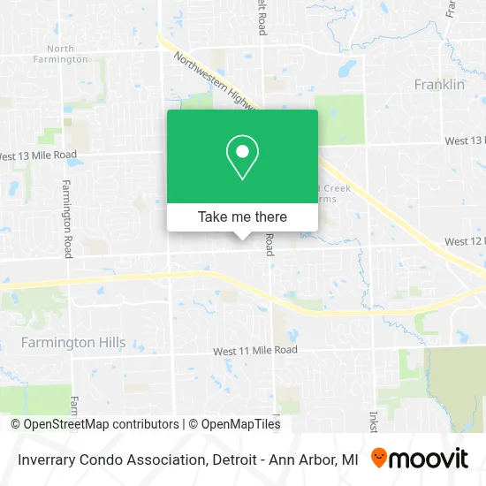 Inverrary Condo Association map