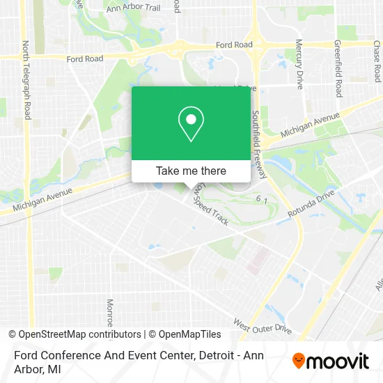 Ford Conference And Event Center map
