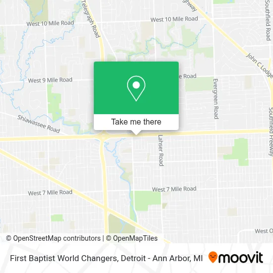 First Baptist World Changers map