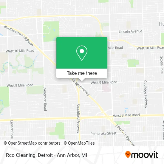 Rco Cleaning map