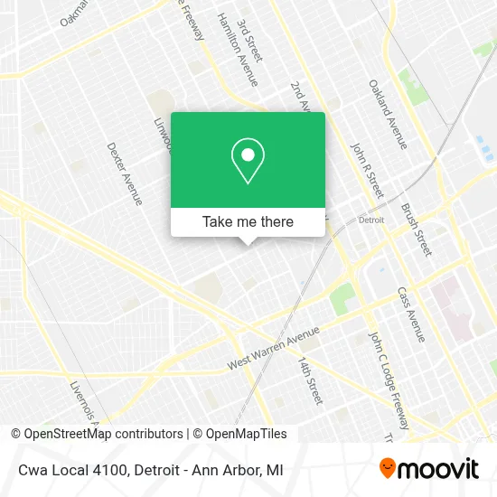 Cwa Local 4100 map