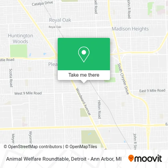 Animal Welfare Roundtable map