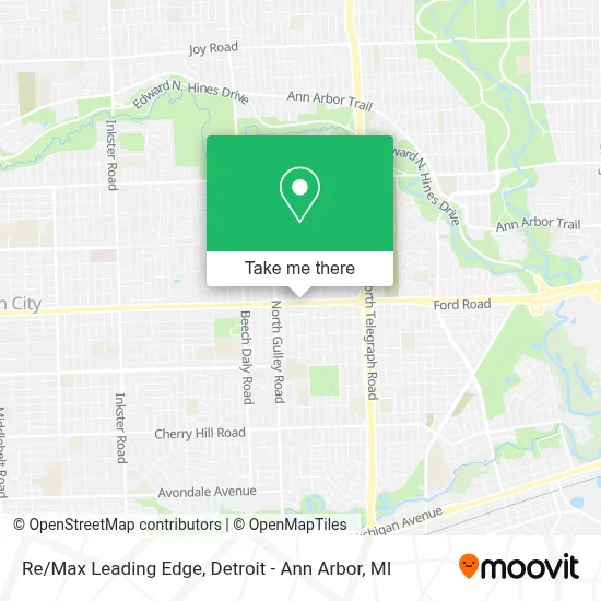 Re/Max Leading Edge map