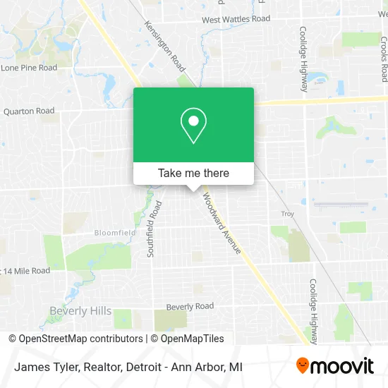 James Tyler, Realtor map