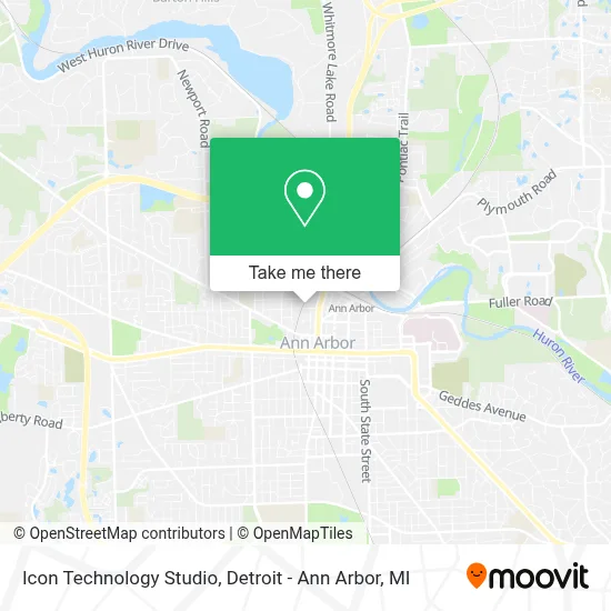 Icon Technology Studio map