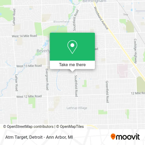 Atm Target map