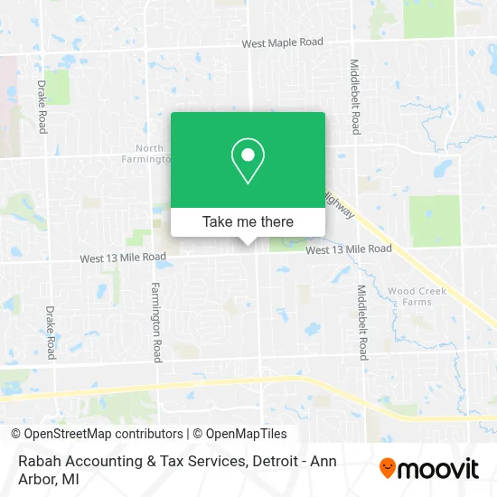 Rabah Accounting & Tax Services map