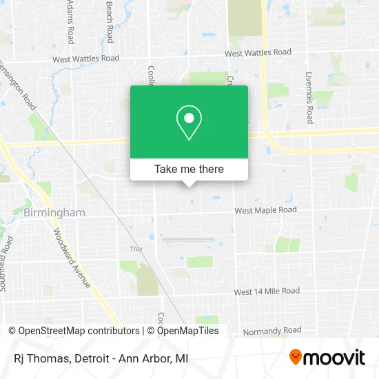 Rj Thomas map