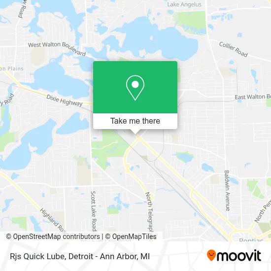 Rjs Quick Lube map