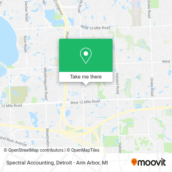 Spectral Accounting map