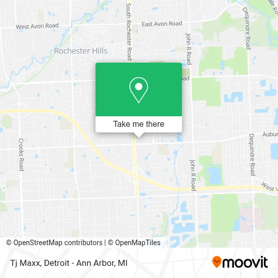 Tj Maxx map
