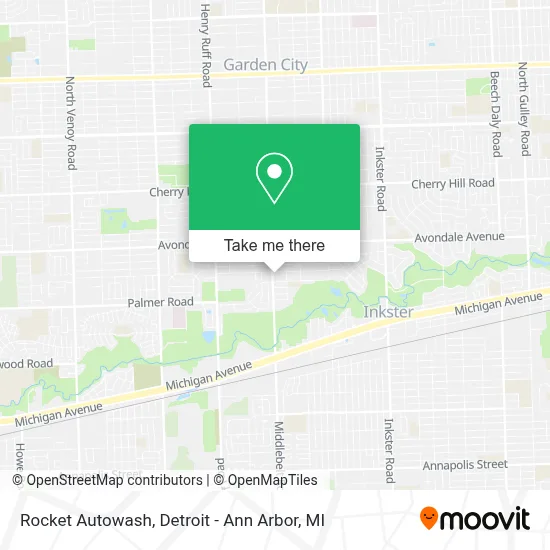 Rocket Autowash map