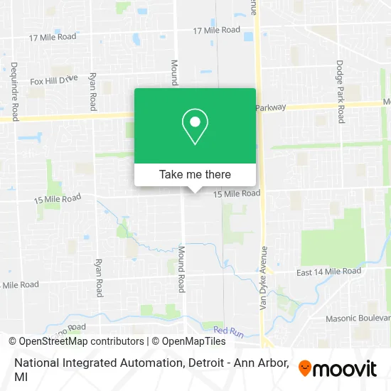 National Integrated Automation map
