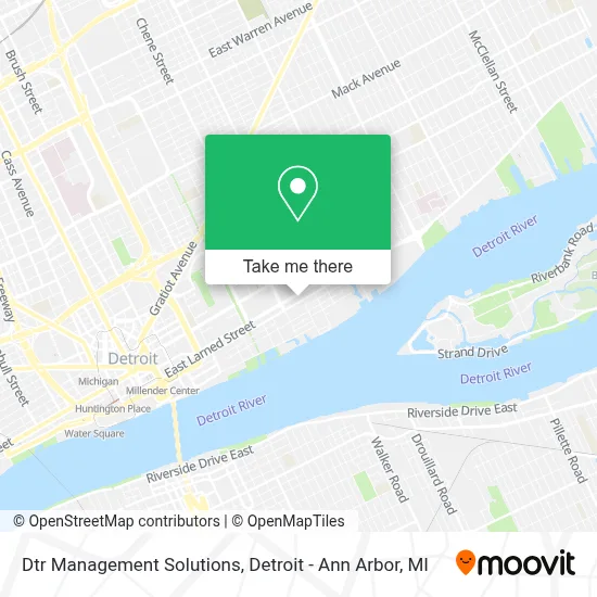 Dtr Management Solutions map