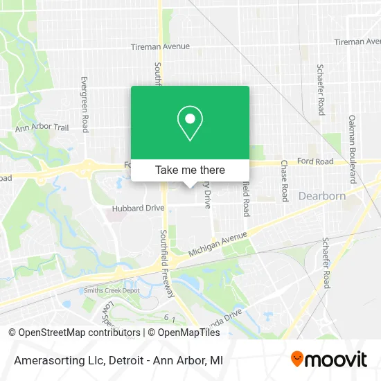 Amerasorting Llc map