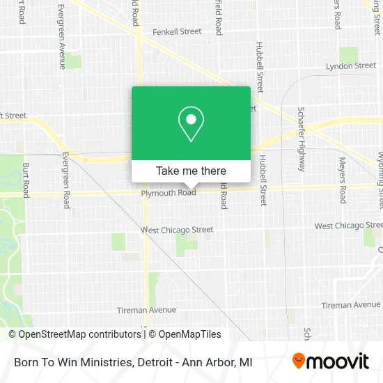 Born To Win Ministries map