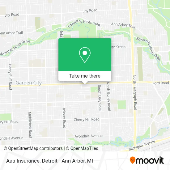 Aaa Insurance map