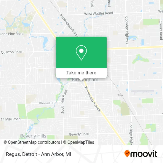 Regus map