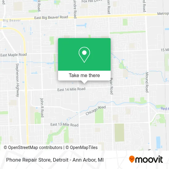 Phone Repair Store map