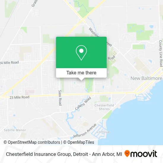 Chesterfield Insurance Group map