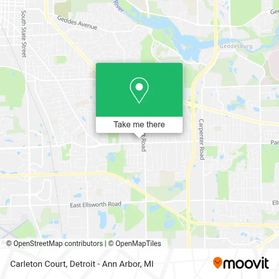 Carleton Court map