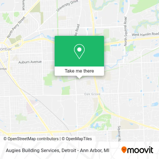 Augies Building Services map