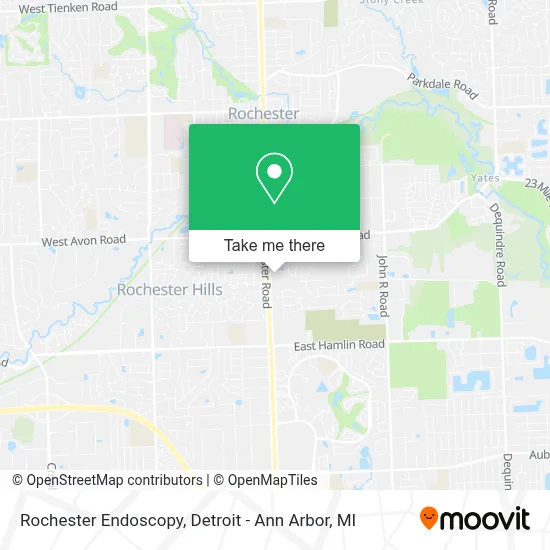 Rochester Endoscopy map