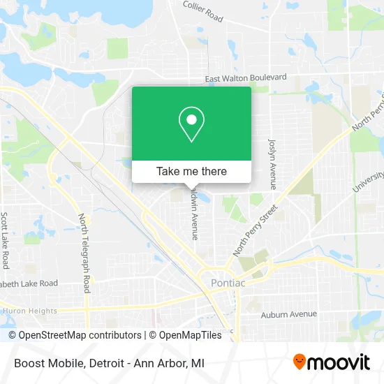 Boost Mobile map