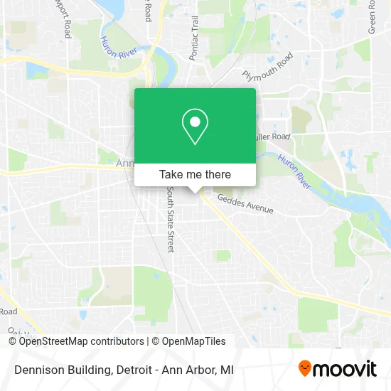 Dennison Building map