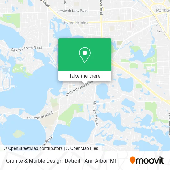 Granite & Marble Design map