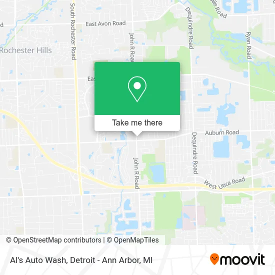 Al's Auto Wash map