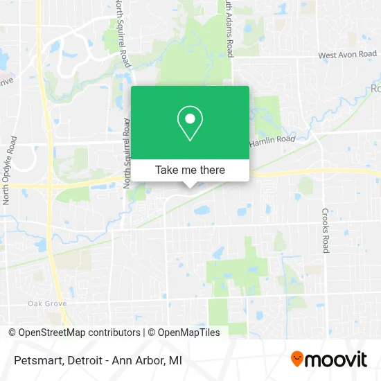 Petsmart map