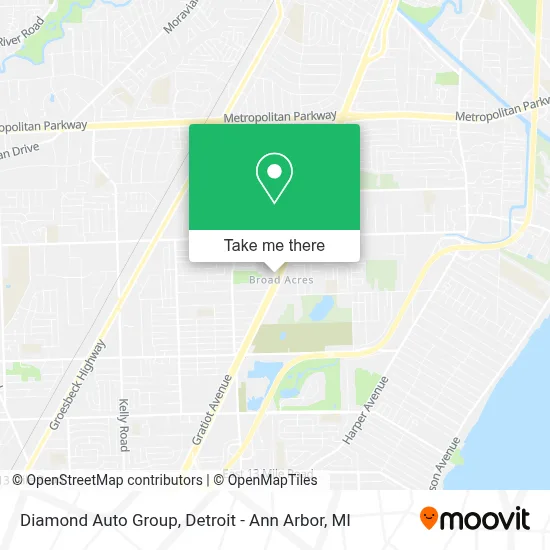 Diamond Auto Group map