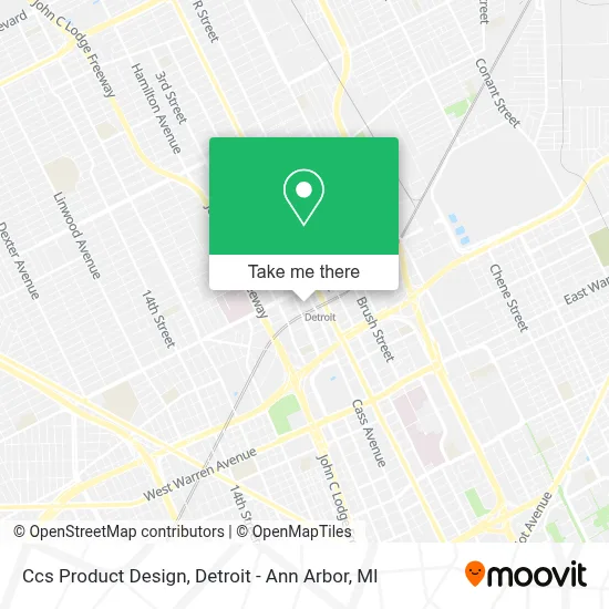 Ccs Product Design map