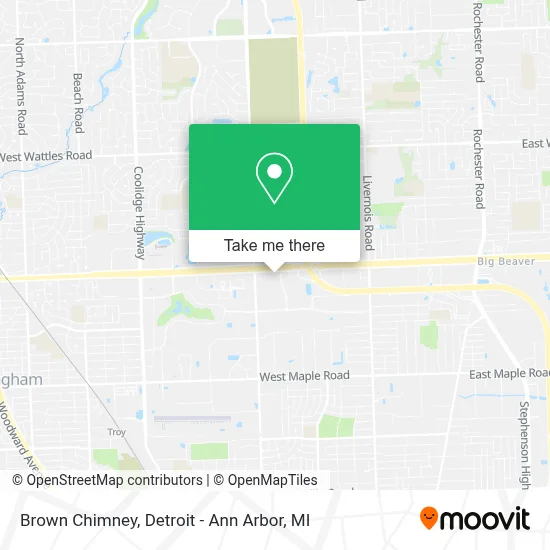 Brown Chimney map