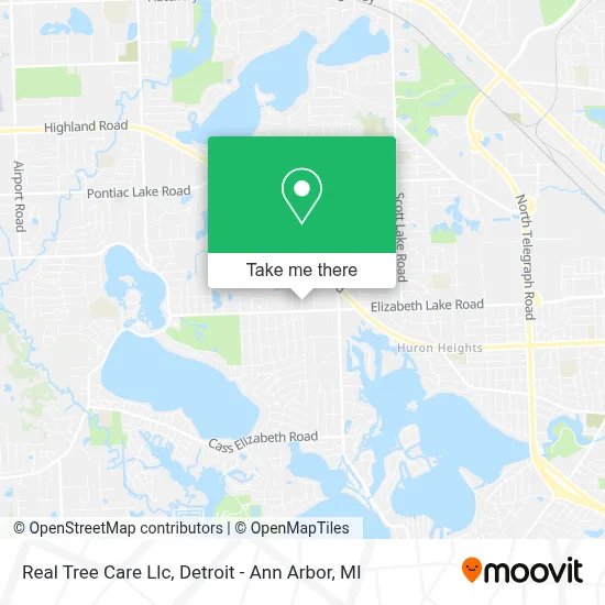 Real Tree Care Llc map