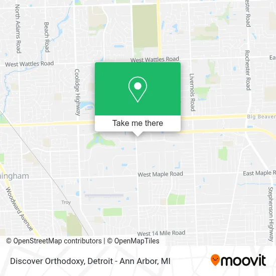 Discover Orthodoxy map