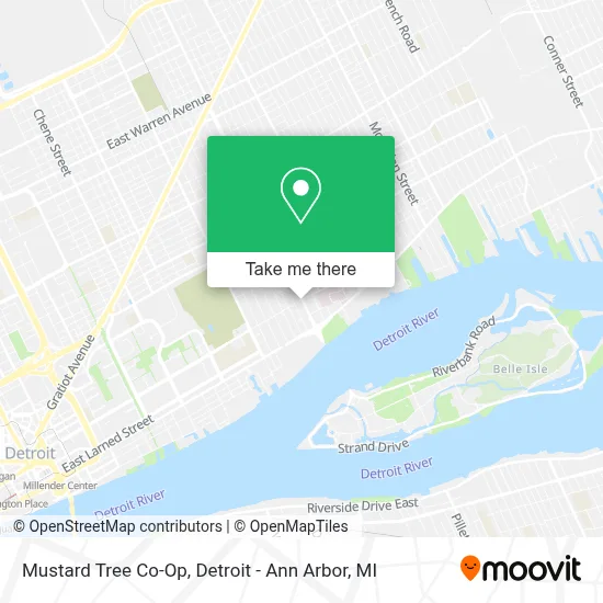 Mustard Tree Co-Op map