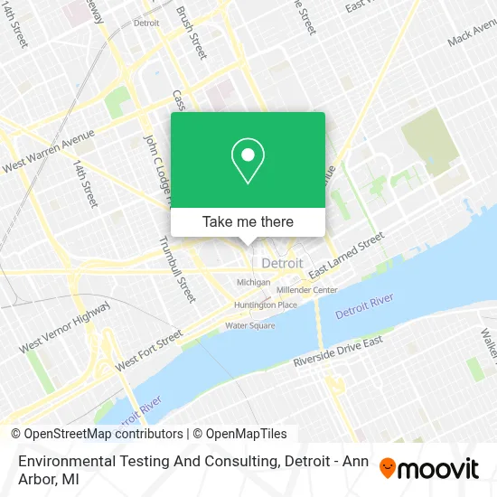 Environmental Testing And Consulting map