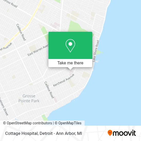 Cottage Hospital map